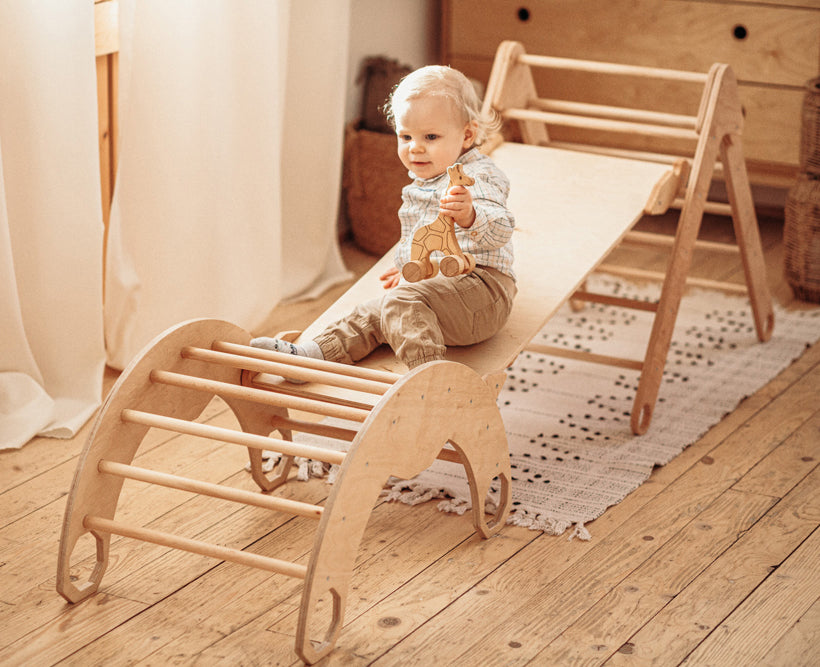 Climbing Set of 3: Arch, Triangle & Ramp