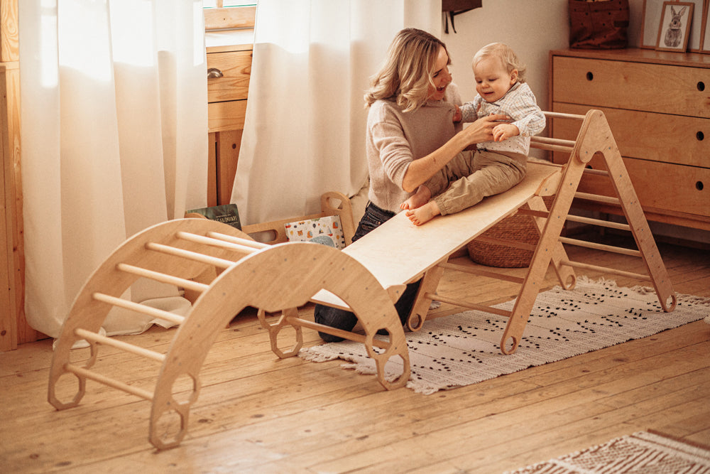 Climbing Set of 3: Arch, Triangle & Ramp
