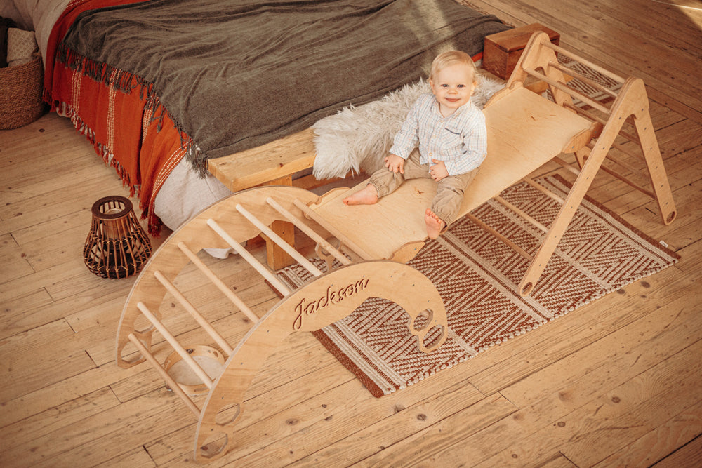 Climbing Set of 3: Arch, Triangle & Ramp
