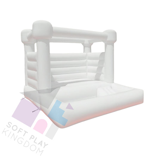 Midi Marshmallow Top Bounce House with Ball Pool, 10x10ft