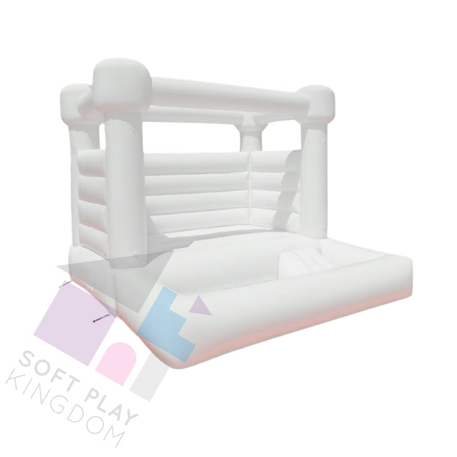 Midi Marshmallow Top Bounce House with Ball Pool, 10x10ft