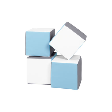 Soft Play Cubes (28cm Blocks), Baby Blue