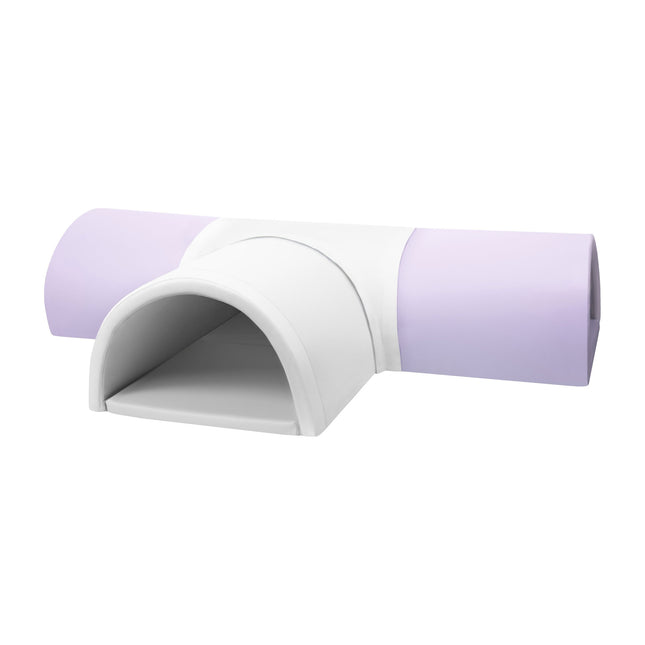 Soft Play T-Shaped Tunnel, 4 Pieces, Lilac