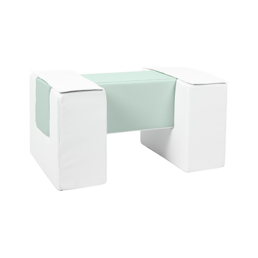 Balance Beam (Step & Slide Add-On), Pastel Mint & White