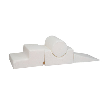 Cylinder 4-Piece Playsystem, Bouclé White