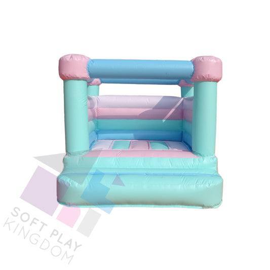 Mini Marshmallow Top Bounce House, 6.6x6.6ft