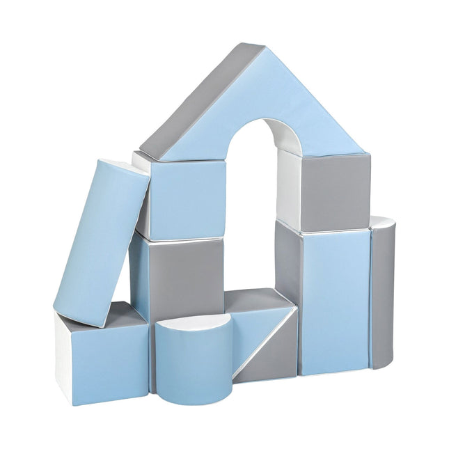 Castle Set (11 Pieces), Baby Blue