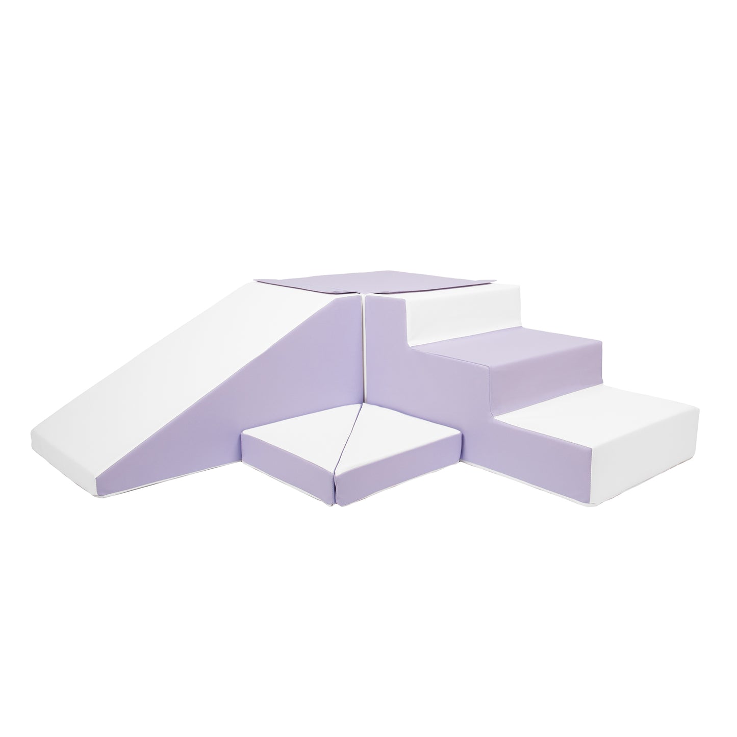 Step & Slide, Lilac & White