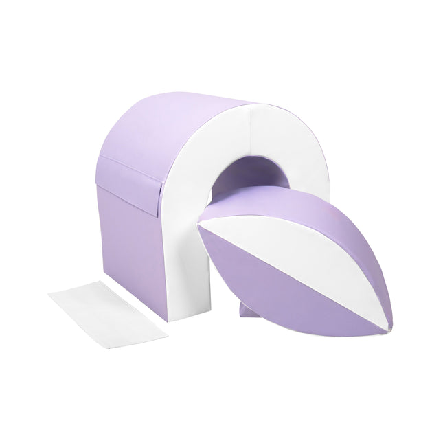 Separate Bridge & Ball (Step & Slide Set Add-on), Lilac & White