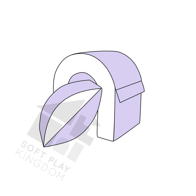 Separate Bridge & Ball (Step & Slide Set Add-on), Lilac & White