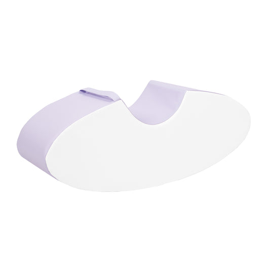 One Seated Rocker | Lilac & White