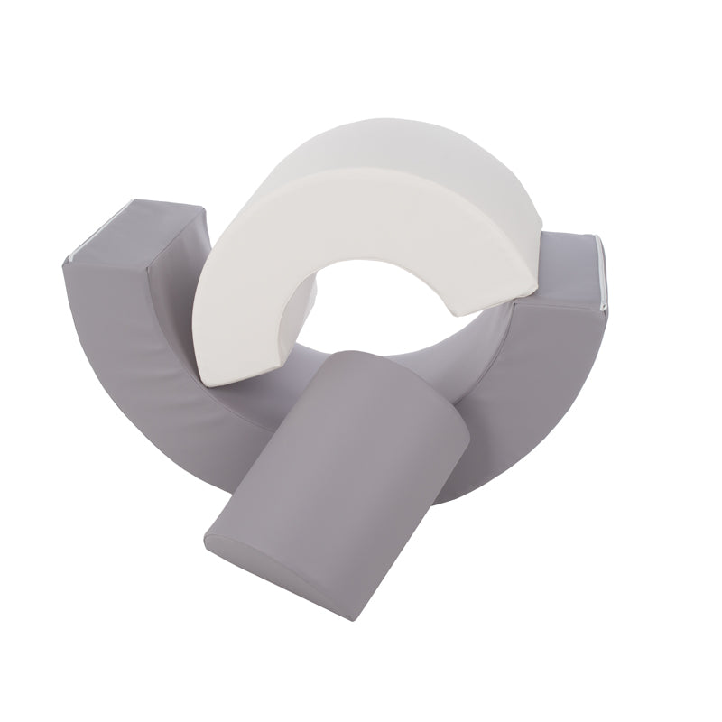 Rainbow Soft Play Set | Grey