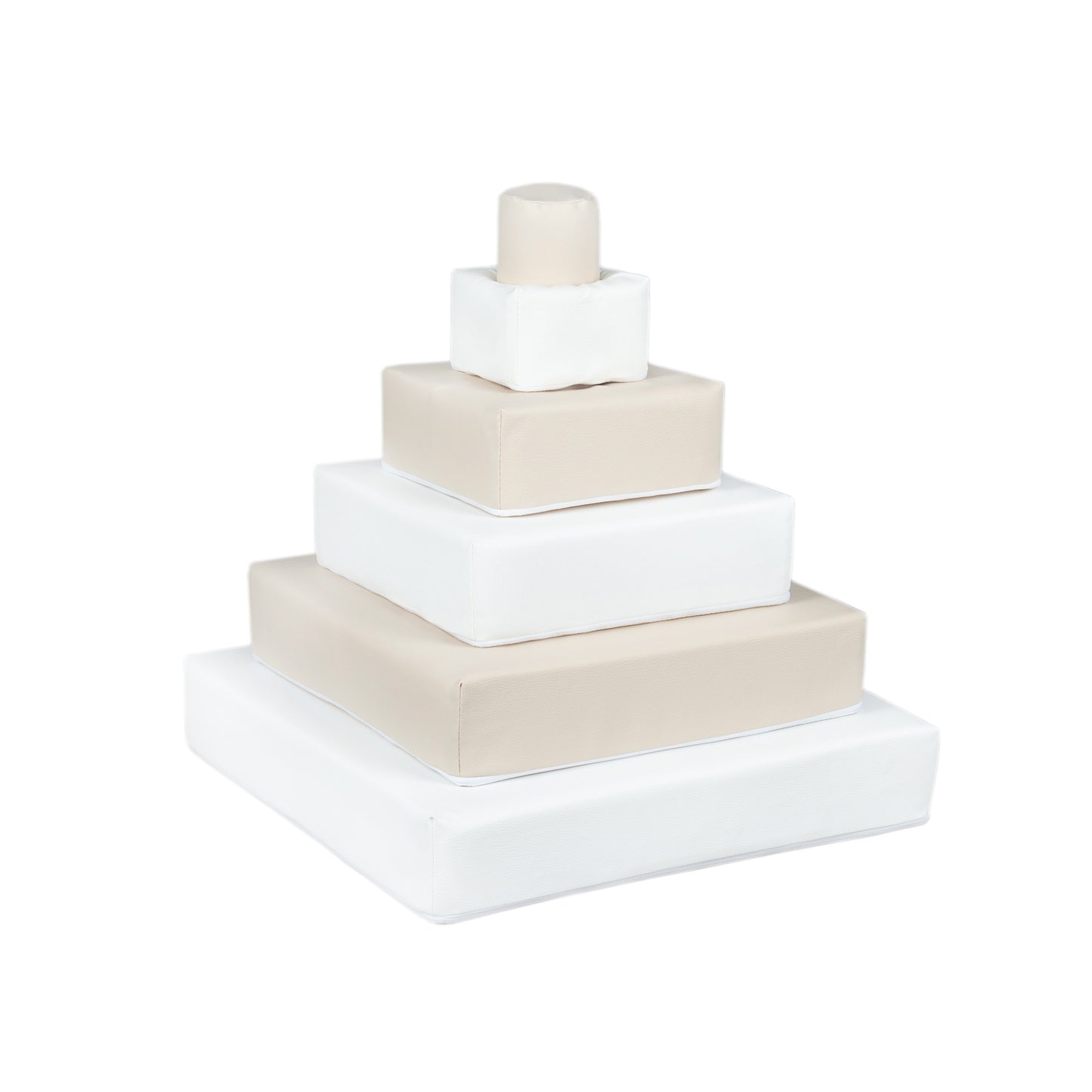 Pyramid Stacking Tower | Beige