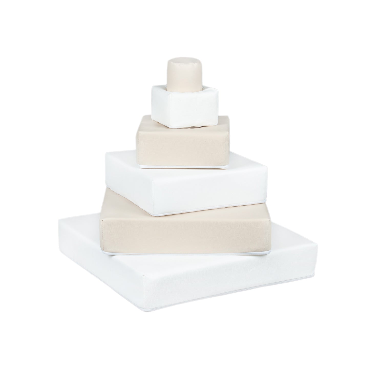 Pyramid Stacking Tower | Beige