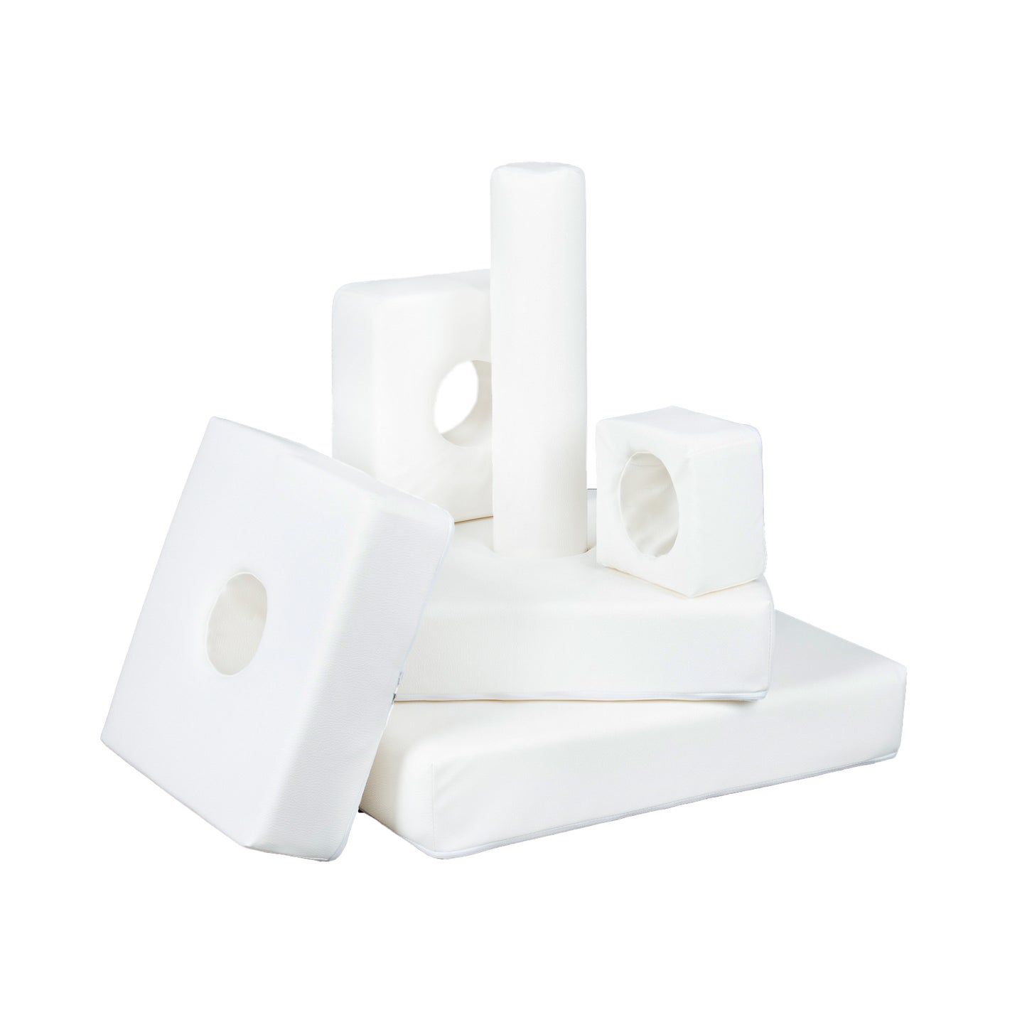 Pyramid Stacking Tower, White