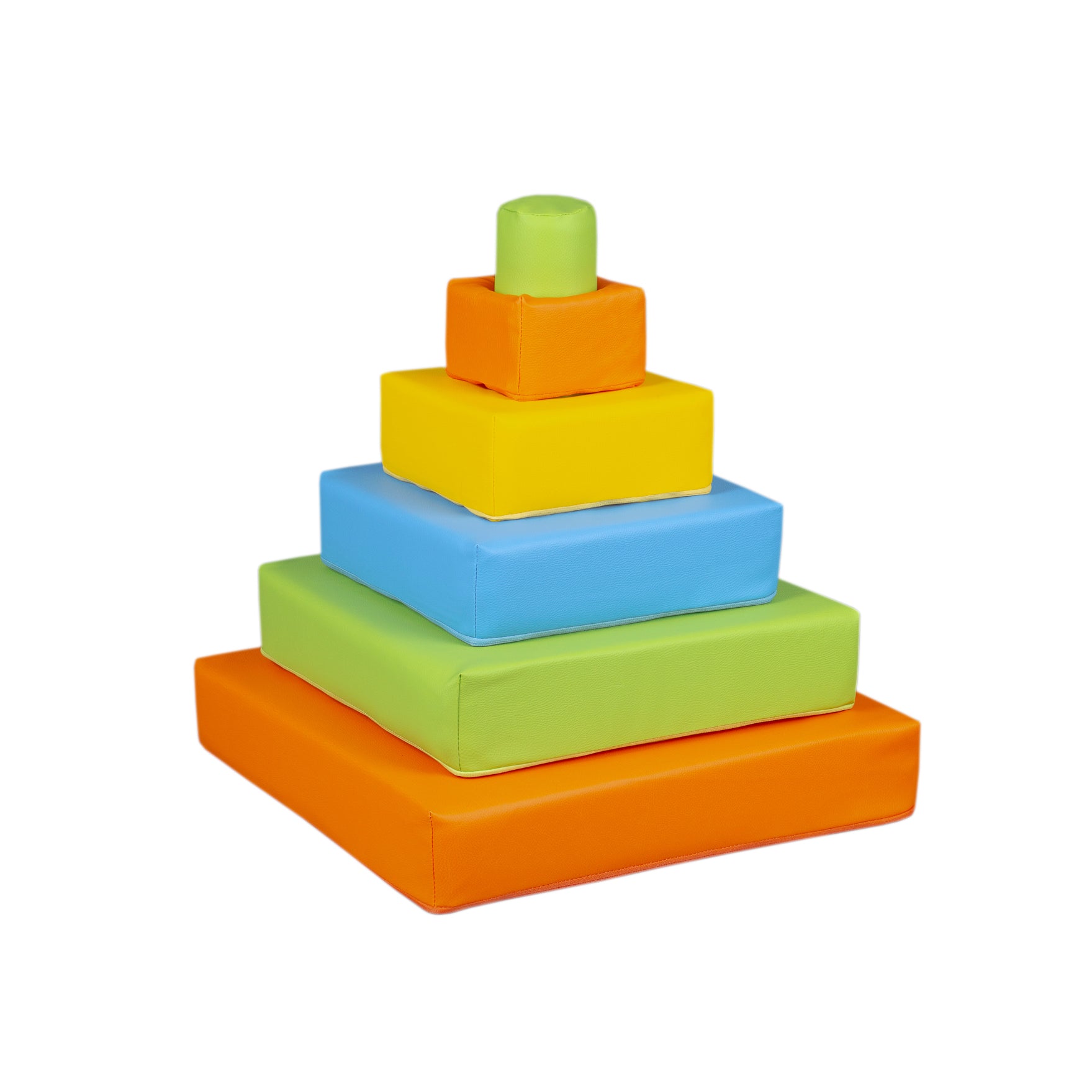silicone stacking pyramid blocks 12 pieces Images High... Pyramid Stacking Tower, Multi – Soft Play Kingdom