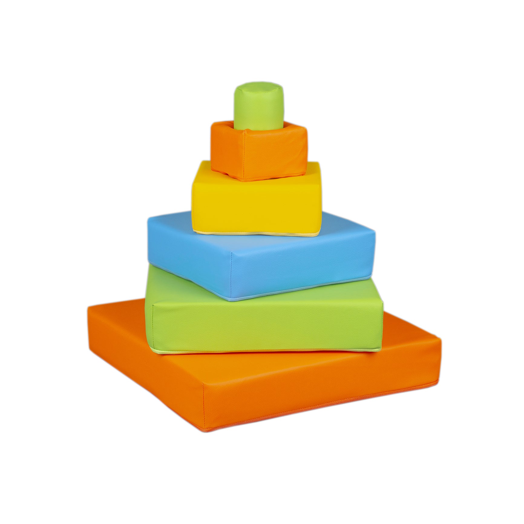 Pyramid Stacking Box Pyramid Stacking Tower, Multi – Soft Play Kingdom