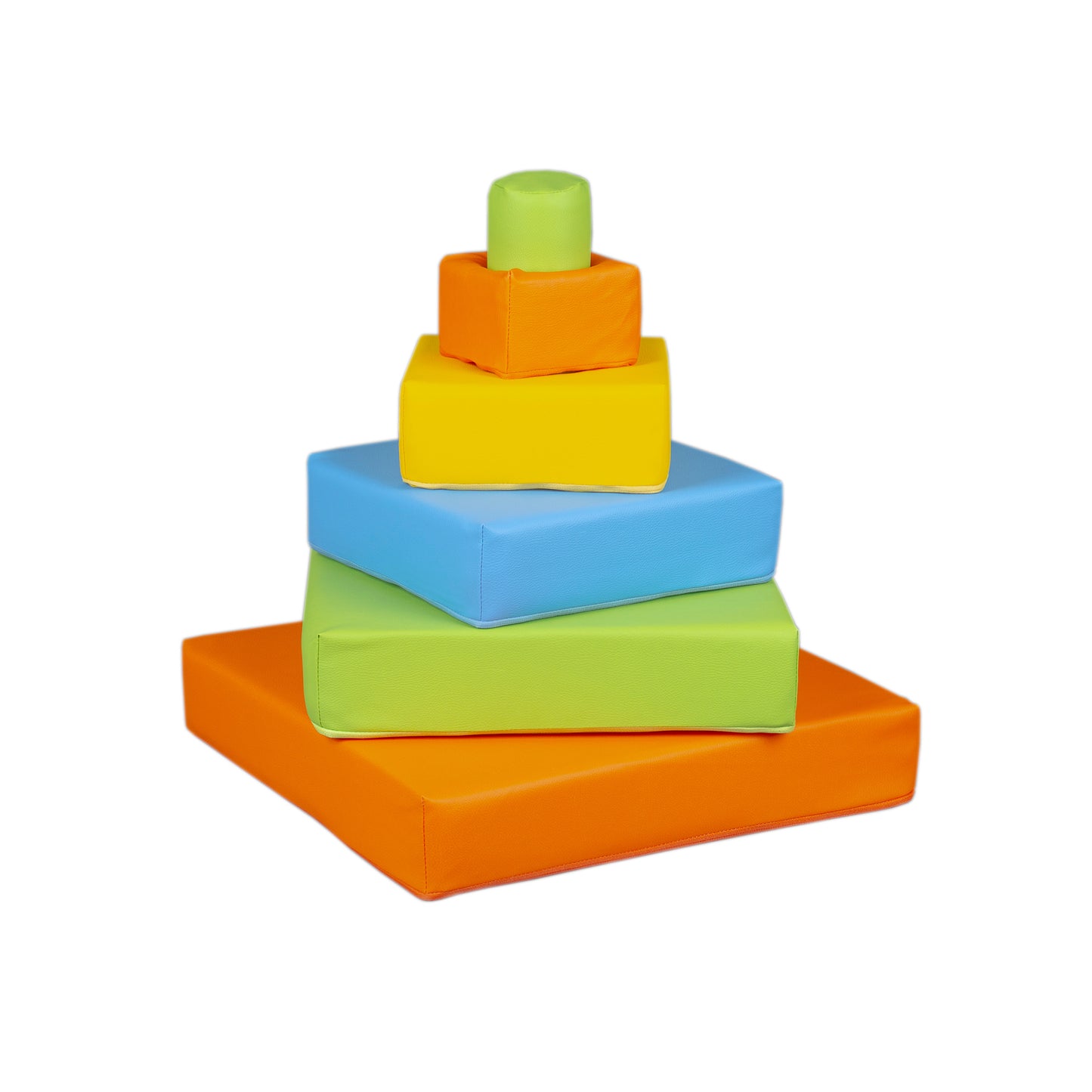 Pyramid Stacking Tower, Multi – Soft Play Kingdom