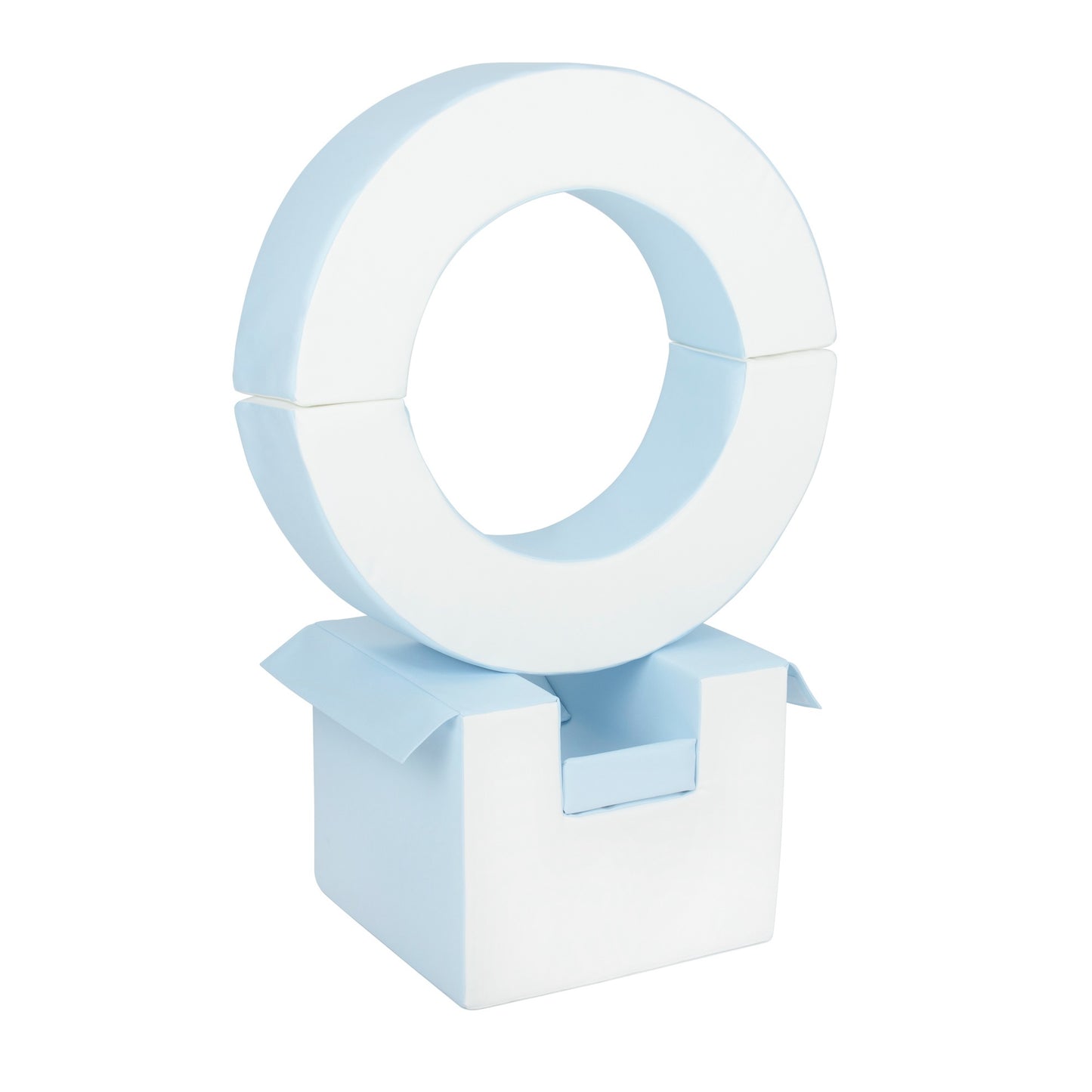 Separate Hoop & Cube (Step & Slide Set Add-On), Pastel Blue