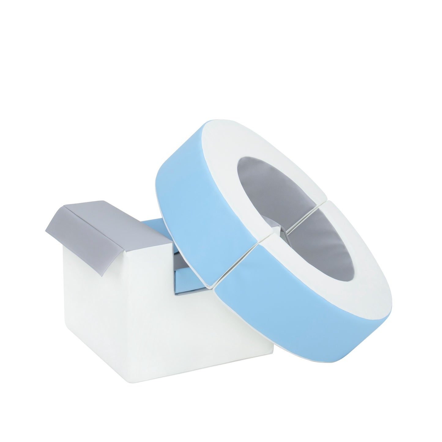 Separate Hoop & Cube (Step & Slide Set Add-On) | Blue