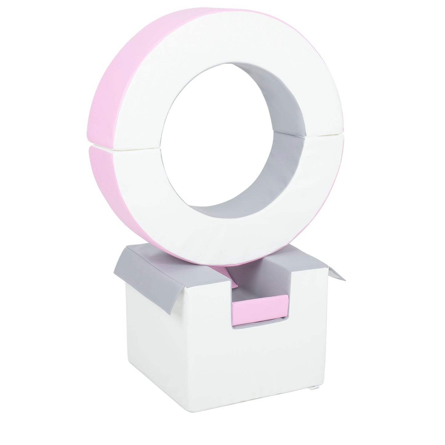 Separate Hoop & Cube (Step & Slide Set Add-On) | Pink
