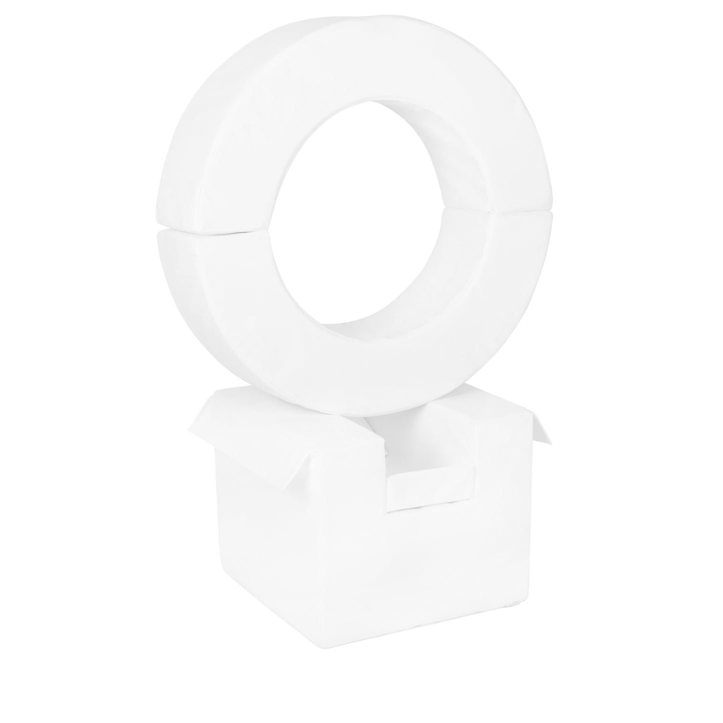 Separate Hoop & Cube (Step & Slide Set Add-On) | White