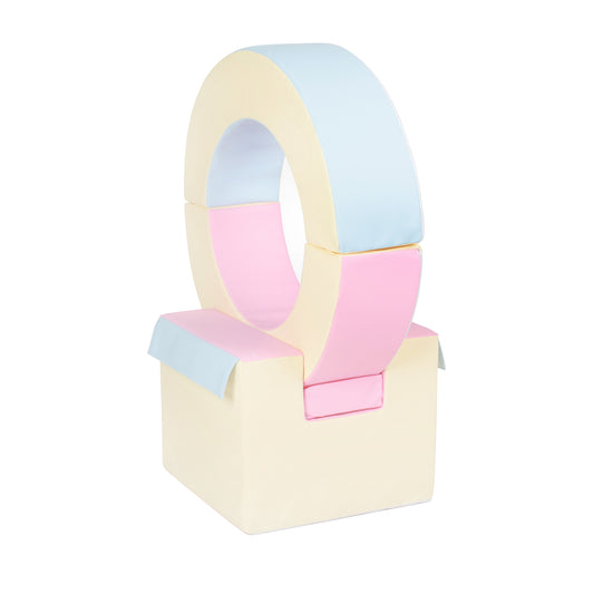 Separate Hoop & Cube (Step & Slide Set Add-On), Pastel Trio