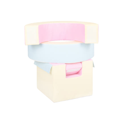 Separate Hoop & Cube (Step & Slide Set Add-On) | Pastel Mix