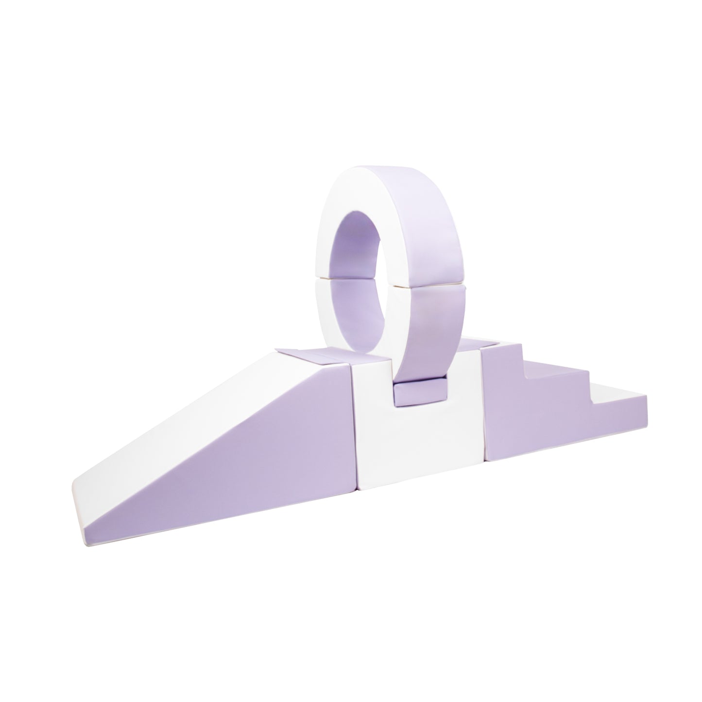 Hoop, Step & Slide Set, Lilac & White