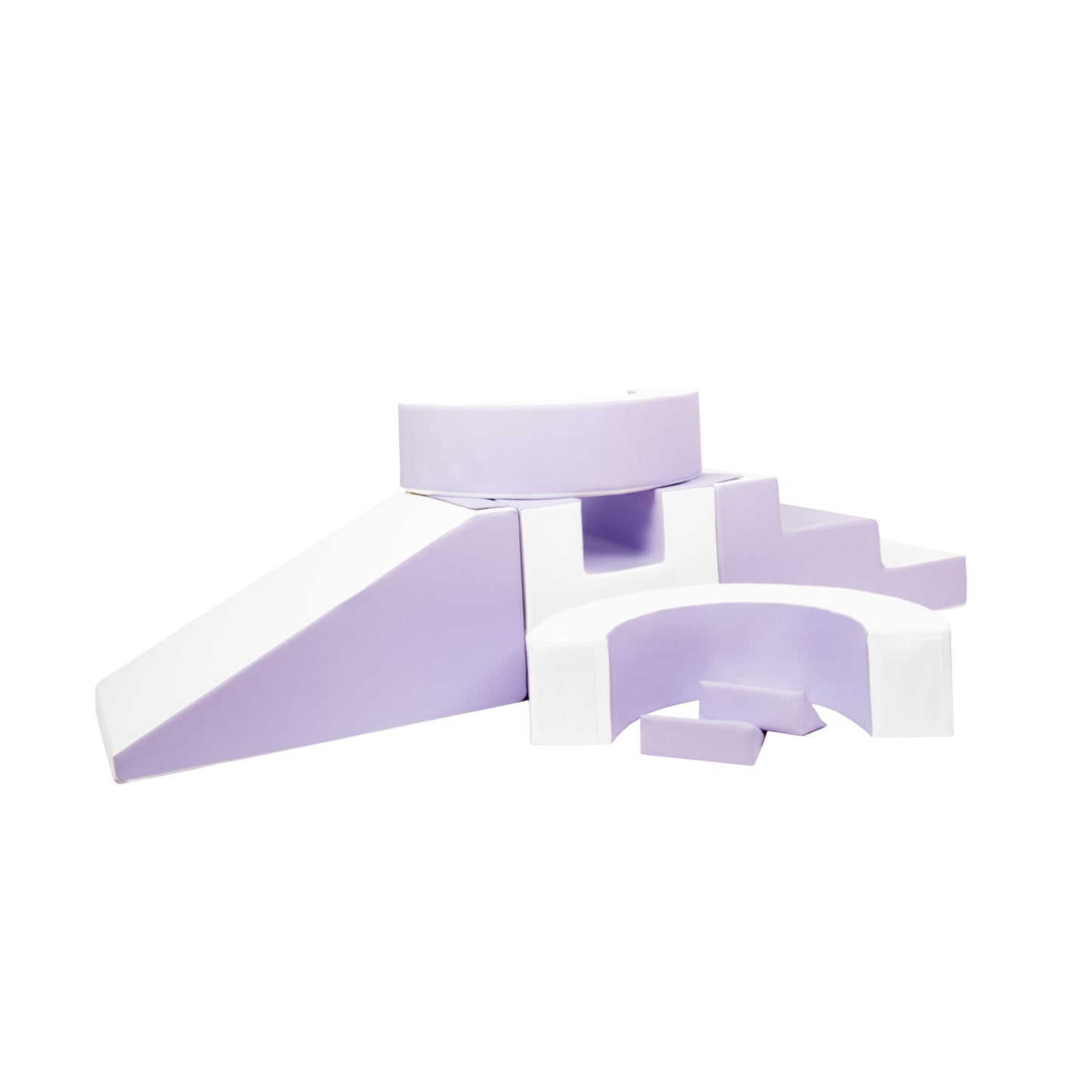 Hoop, Step & Slide Set, Lilac & White