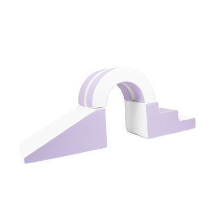 Hoop, Step & Slide Set, Lilac & White