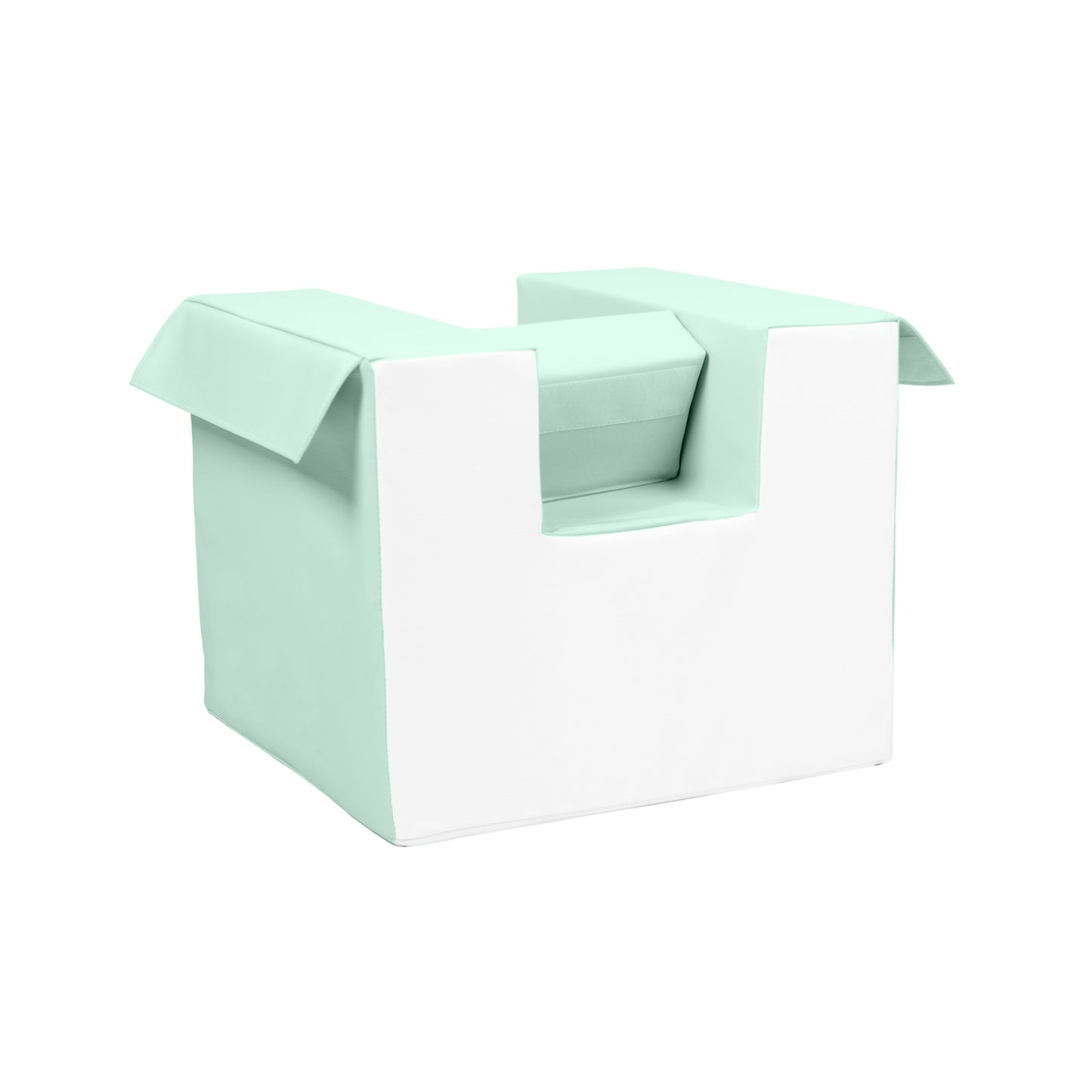 Hoop, Step & Slide Set, Pastel Mint & White