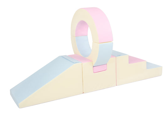 Hoop, Step & Slide Set, Pastel Trio