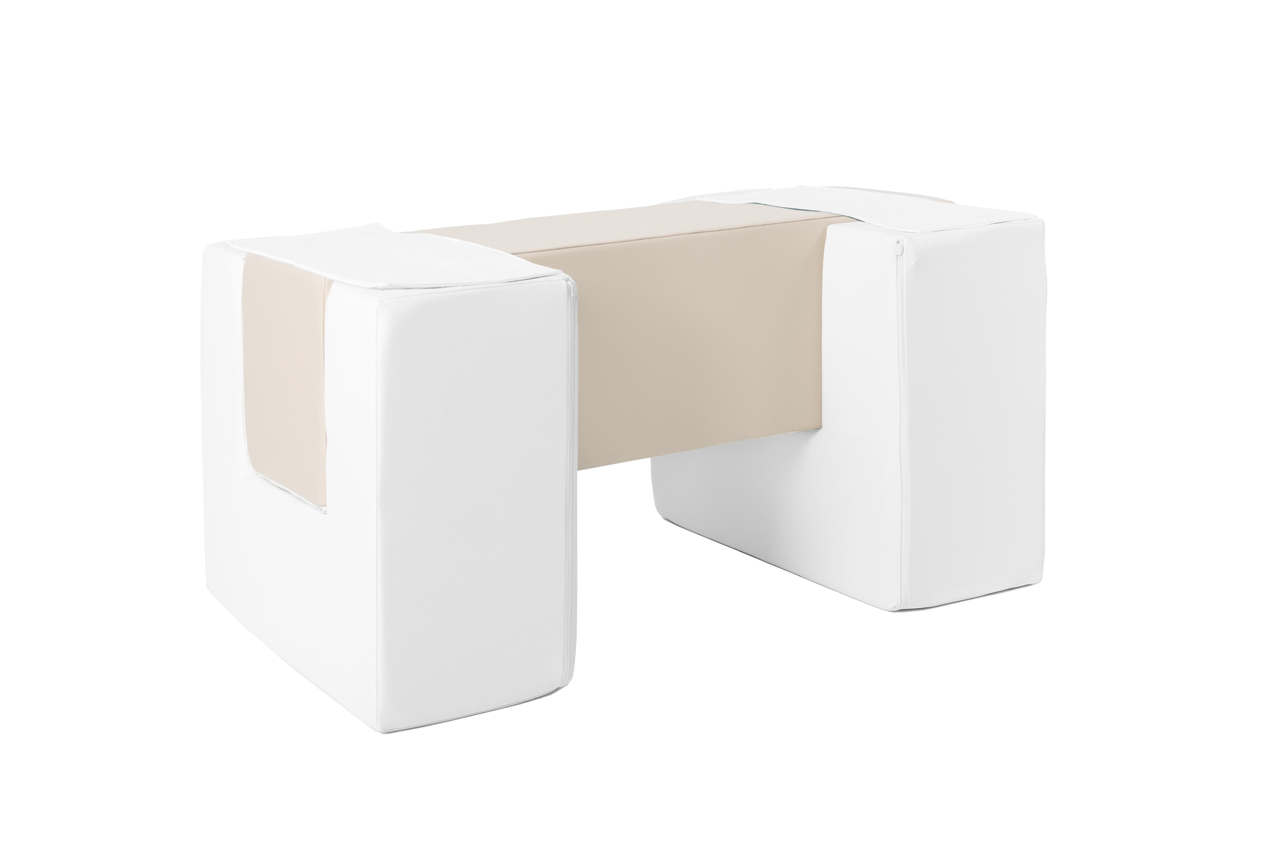 Balance Beam (Step & Slide Add-On), Beige – Soft Play Kingdom