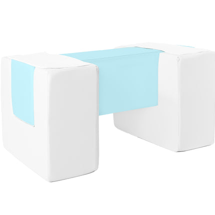 Balance Beam (Step & Slide Add-On), Pastel Blue & White