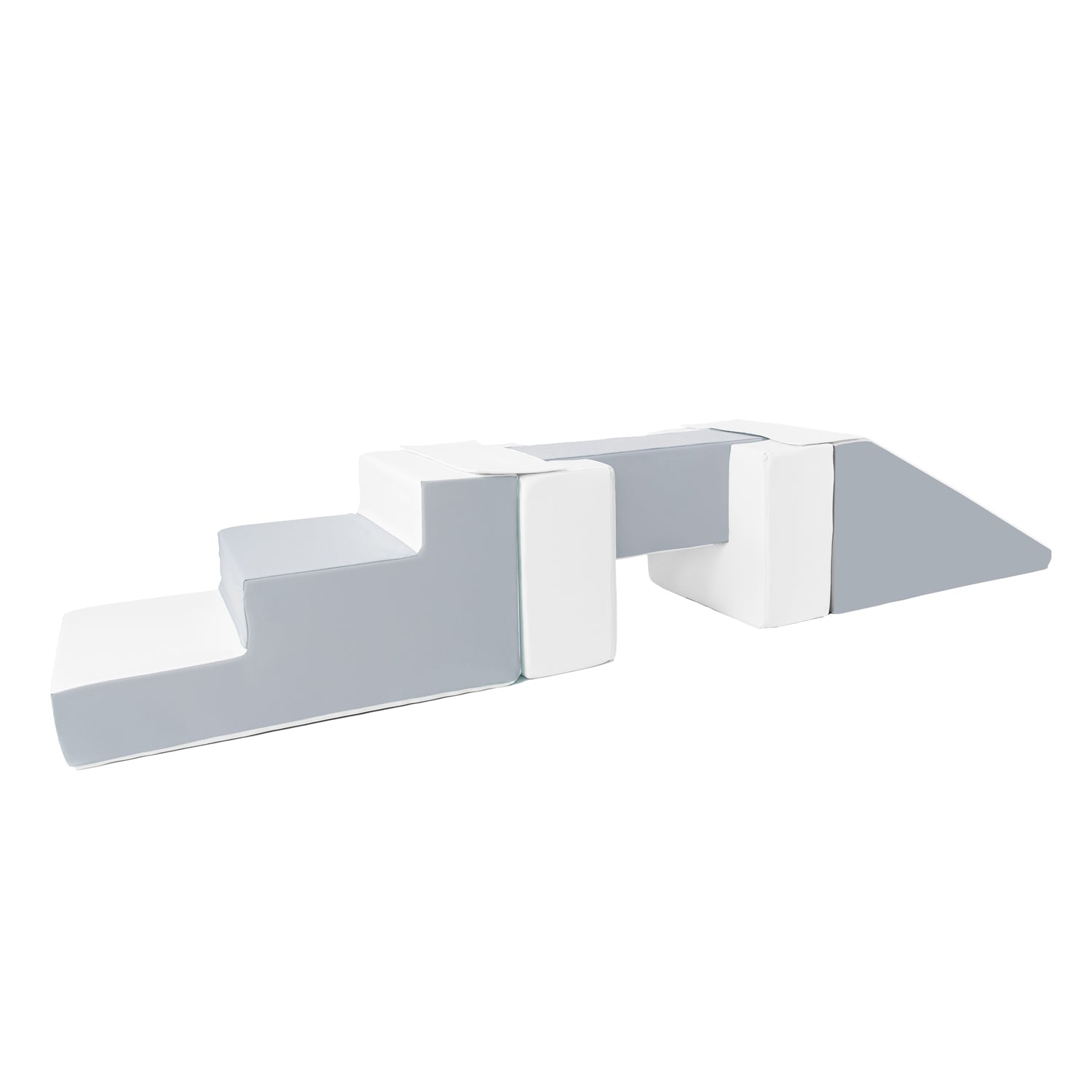 Balance Beam Step & Slide Set | Grey – Soft Play Kingdom