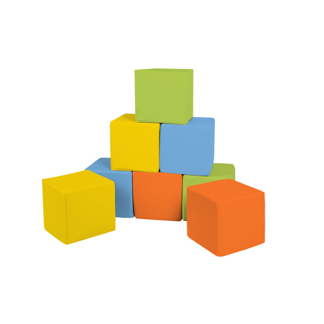 Soft Play Cubes (28cm Blocks), Multi
