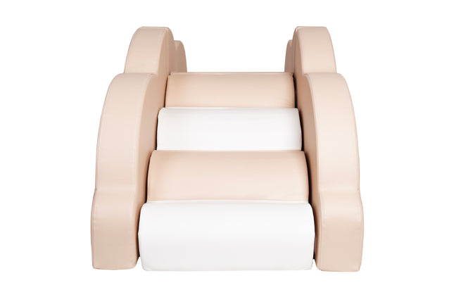 Cloud Climber, Beige & White