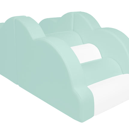 Cloud Climber | Pastel Mint & White