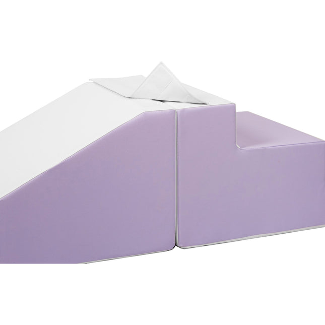 Midi Step & Slide, Lilac & White
