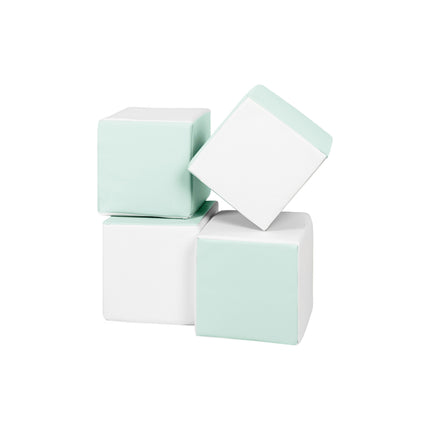 Soft Play Cubes (28cm Blocks), Pastel Mint