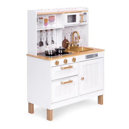 Midi Wooden Play Kitchen, LED Light & Sound