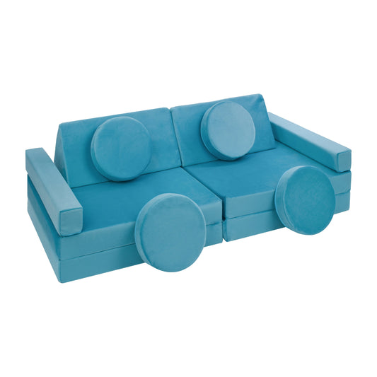 Soft Modular Sofa, Teal