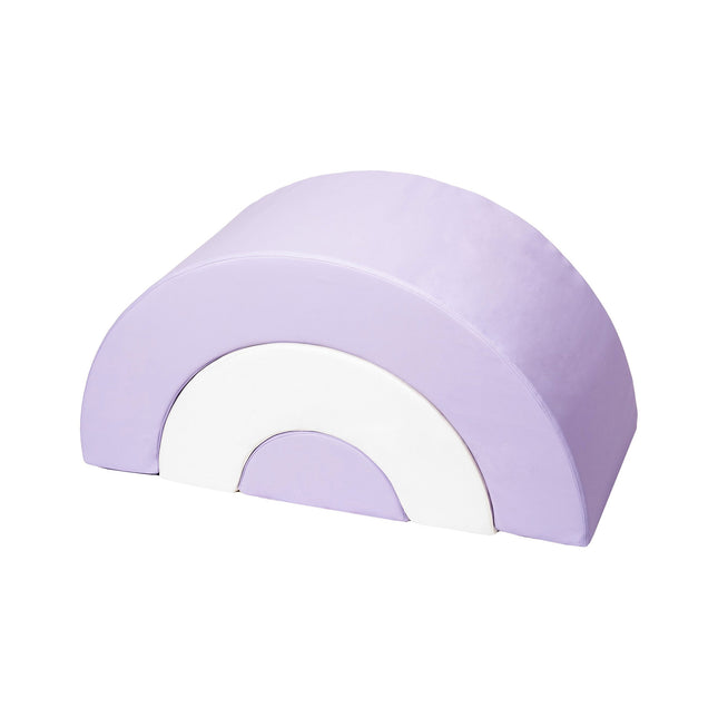 Rainbow Soft Play Set, Lilac & White