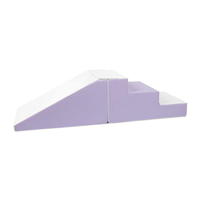 Midi Step & Slide, Lilac & White