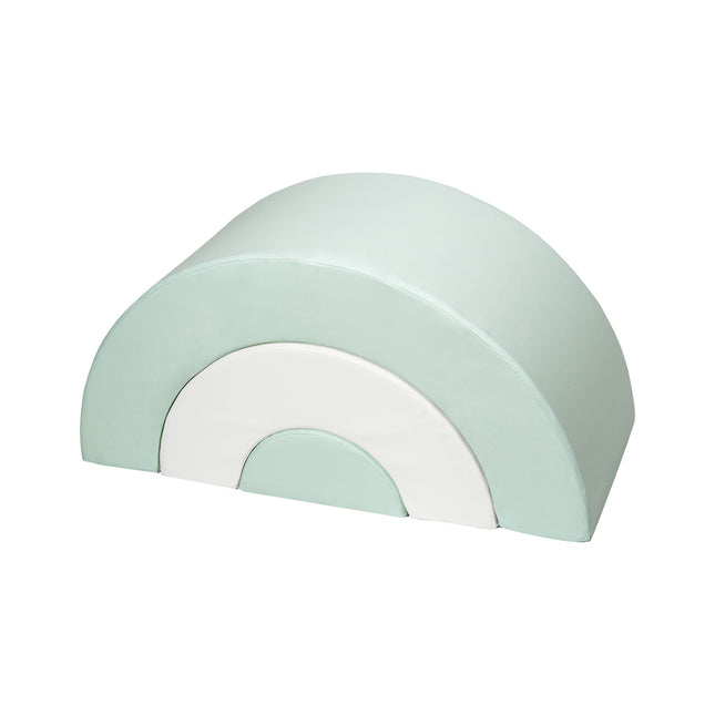 Rainbow Soft Play Set, Pastel Mint & White