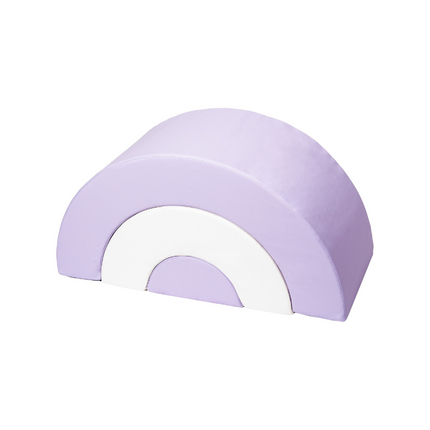 Rainbow Soft Play Set | Lilac & White