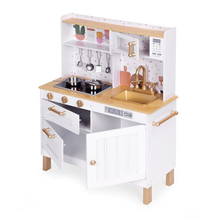 Midi Wooden Play Kitchen, LED Light & Sound