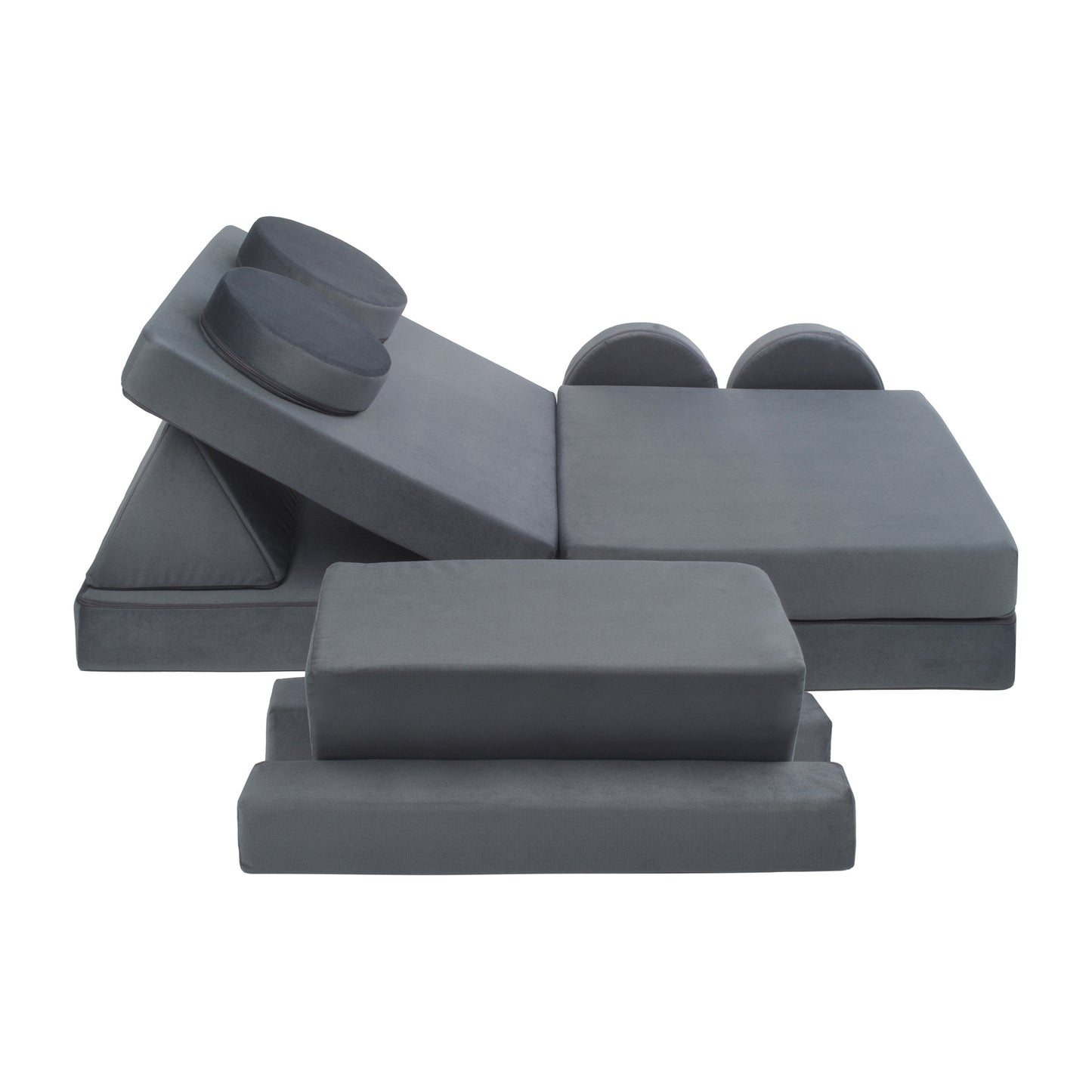 Soft Modular Sofa, Dark Grey