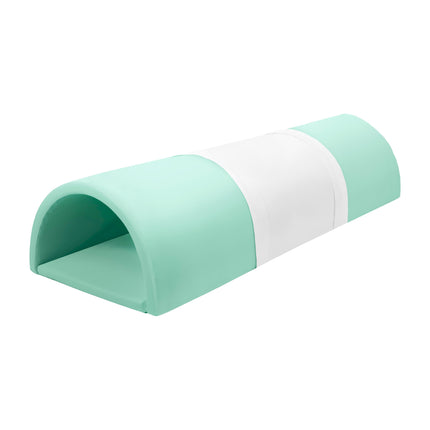 Soft Play Tunnel, 3 Pieces, Pastel Mint